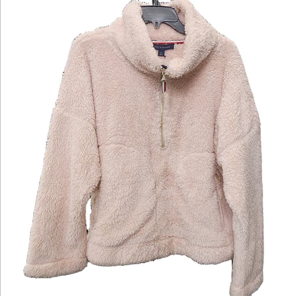 Tommy Hilfiger Cream Fleece Jacket